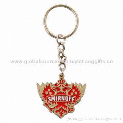 Metal Keychain, Soft Enamel, Gold/Silver Plating, for World's Earth Day, in Various Attachments